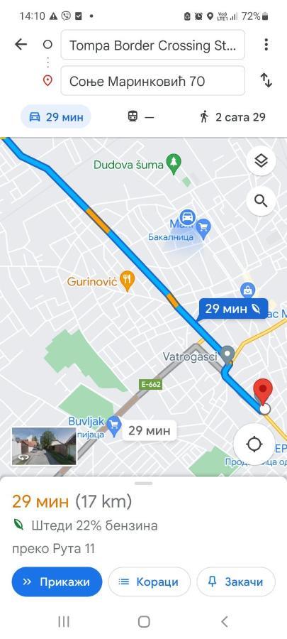 Lena Apartman Subotica Buitenkant foto
